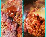 チーズin肉団子　ブルーベリーソース作り方3写真