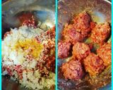 チーズin肉団子　ブルーベリーソース作り方4写真