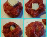 チーズin肉団子　ブルーベリーソース作り方6写真