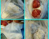 チーズin肉団子　ブルーベリーソース作り方7写真