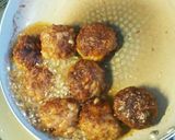 チーズin肉団子　ブルーベリーソース作り方10写真