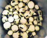 茄子の味噌あん。作り方1写真