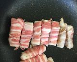 長芋の豚バラ巻き作り方3写真
