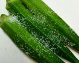 タコとオクラのワカメの酢の物作り方2写真