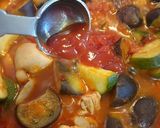 チキンと夏野菜のトマト煮作り方8写真