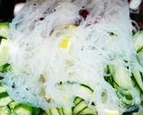 タコとオクラのワカメの酢の物作り方7写真