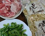 夏バテ予防!大磯屋ゴーヤチャンプル焼そば作り方1写真