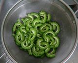 超簡単！味つき粉こうやのゴーヤチャンプル作り方1写真