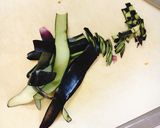 茄子の肉詰めピザ☆「坊さんの気絶」風作り方3写真