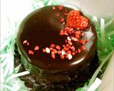ココアで簡単＊苺ムースのチョコケーキ作り方13写真
