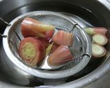 カレーの付け合わせに【茗荷の甘酢漬け】作り方2写真
