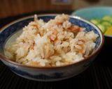 夏におすすめ！梅ツナ炊き込みご飯作り方7写真