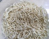 インスタントラーメンでスープグラタン作り方1写真