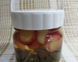 カレーの付け合わせに【茗荷の甘酢漬け】作り方3写真