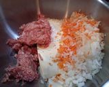 豆腐でふわふわヘルシーミートローフ作り方1写真