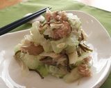 ゴーヤとみょうがのツナ昆布和え作り方3写真