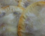 餃子の皮でなすとライスのミートパイ☆作り方6写真