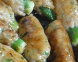 オクラのつくね焼き♪甘酢あん作り方10写真