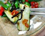 塩昆布◎セミドライ胡瓜のガーリック炒め作り方6写真