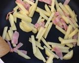 焼肉のタレとマヨで簡単ベーコンポテト炒め作り方4写真