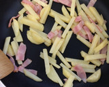 焼肉のタレとマヨで簡単ベーコンポテト炒め作り方4写真