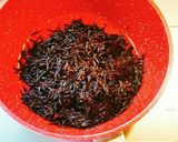 ほんのり香る♡さっぱり～な梅ひじき煮♡作り方4写真