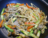 簡単！牛肉とじゃがいものカレー醤油炒め作り方4写真