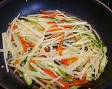 簡単！牛肉とじゃがいものスタミナ炒め作り方4写真
