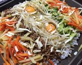 ホットプレートで野菜たっぷりビビンバ☆作り方10写真