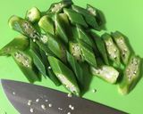 夏野菜de副菜☆オクラと茗荷の塩昆布和え作り方2写真