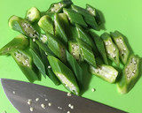 夏野菜de副菜☆オクラと茗荷の塩昆布和え作り方2写真
