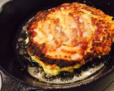 糖質オフ＊チーズinお好み焼き作り方5写真