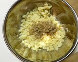 焦がしにんにくのポテトサラダ作り方4写真