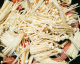 だしの素で簡単！豆苗とえのきの卵炒め作り方6写真
