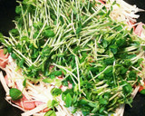 だしの素で簡単！豆苗とえのきの卵炒め作り方7写真