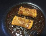 簡単★厚揚げの豚バラ巻き★甘辛風味作り方4写真