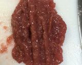 コンビニのサラダチキンを使った梅肉和え作り方2写真