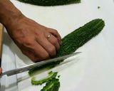 旬の野菜でゴーヤ味噌作り方1写真