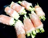 ズッキーニの肉巻きおろしポン酢作り方1写真