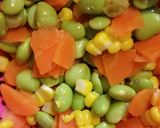 かぼちゃと★枝豆のサラダ作り方5写真