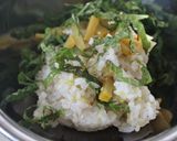 忙しい時１人分♪青じそ沢庵ゴマの混ぜご飯作り方1写真
