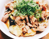 揚げ茄子と豚肉のサクとろ煮込み作り方10写真