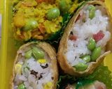 娘の☆お弁当☆枝豆いっぱい♪♪♪作り方5写真