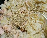 生姜香る☆丸ごと鮭の炊き込みご飯作り方6写真