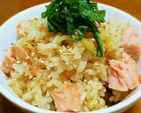 生姜香る☆丸ごと鮭の炊き込みご飯作り方7写真