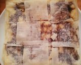 ワンタンの皮でミルフィーユ？作り方4写真