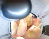夏にぴったり！桃の冷製スープ作り方1写真