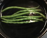 いんげんとミニトマトの胡麻味噌和え作り方3写真