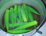 簡単♪トマトとキュウリ オクラの酢の物作り方2写真