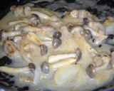 簡単美味しい♪　きのこのクリームソース作り方5写真